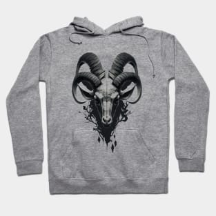 Goat skull Hoodie